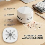 Handheld Mini Desktop Vacuum Cleaner - Image 5